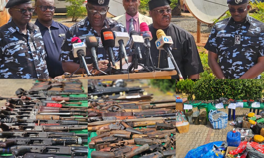 Delta Police Record Major Security Breakthroughs, Recover 144 Firearms ...